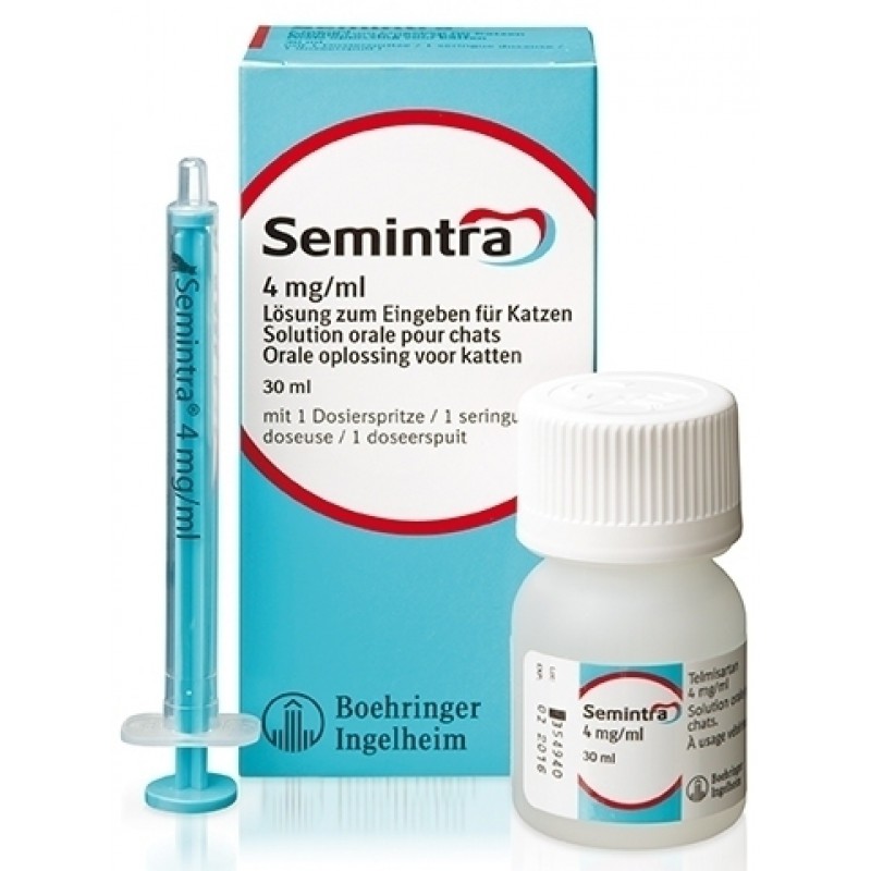 Telmisartan (Semintra) 4mg/ml oral solution, per bot (每支30m毫升)